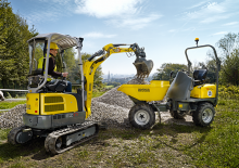 Bennes sur pneus Wacker Neuson 1501 