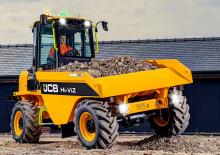Bennes sur pneus JCB 6T-1 HI-VIZ