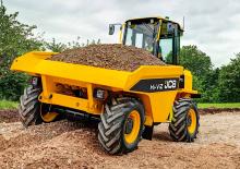 Bennes sur pneus JCB 7T-1 HI-VIZ