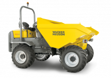 Bennes sur pneus Wacker Neuson 9001