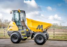 Bennes sur pneus Mecalac 9sMDX 
