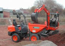Bennes sur pneus Ausa D 100 AHA