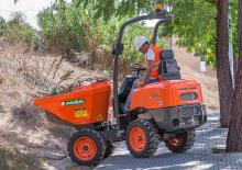 Bennes sur pneus Ausa D 101 AHG 