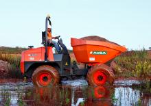 Bennes sur pneus Ausa D 1000 APG Plus
