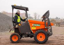 Bennes sur pneus Ausa D 175 RMS
