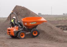 Bennes sur pneus Ausa D 450 AHG