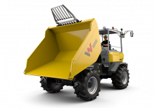 Bennes sur pneus Wacker Neuson DV100 dual view