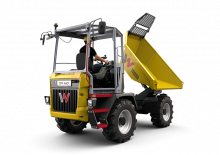 Bennes sur pneus Wacker Neuson DV60 dual view