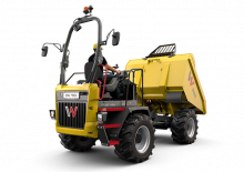 Bennes sur pneus Wacker Neuson DV90 dual view