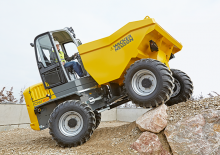 Bennes sur pneus Wacker Neuson DW100