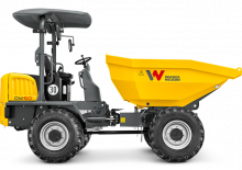 Bennes sur pneus Wacker Neuson DW50-2