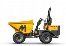 Bennes sur pneus Mecalac TA3
