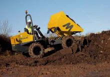 Bennes sur pneus Mecalac TA6