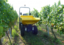 Bennes sur pneus électriques Wacker Neuson DW15e