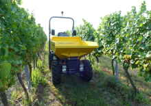 Bennes sur pneus électriques Wacker Neuson DW15e