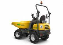 Bennes sur pneus électriques Wacker Neuson DW15e
