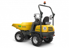 Bennes sur pneus électriques Wacker Neuson DW15e