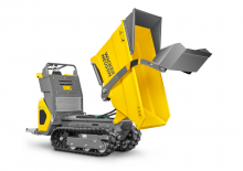 Tombereaux électriques sur chenilles Wacker Neuson DT05e