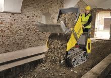 Tombereaux électriques sur chenilles Wacker Neuson DT10e
