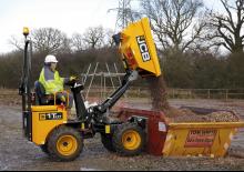Bennes sur pneus JCB 1T-1 HT