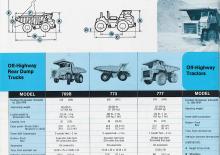 Tombereaux Rigides Caterpillar 768B