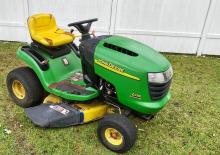 Tondeuses à gazon autoportées et tracteurs de jardin John Deere L110
