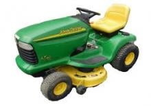Tondeuses à gazon autoportées et tracteurs de jardin John Deere LT160