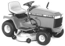 Tondeuses à gazon autoportées et tracteurs de jardin John Deere LX178