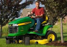 Tondeuses à gazon autoportées et tracteurs de jardin John Deere X324
