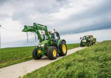 Tracteurs 4WD John Deere 6100M 