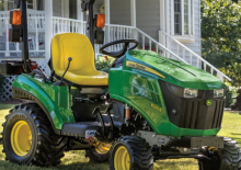 Tracteurs municipaux John Deere 1025R