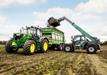 Tracteurs 4WD John Deere 6M 185