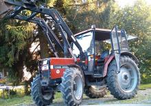 Tracteurs 4WD Case IH 840 Exklusiv Grün
