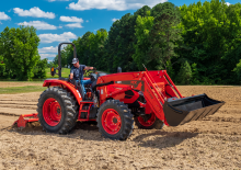 Tracteurs 4WD Kioti RX6640 Powerschuttle