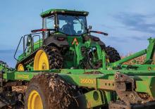 Tracteurs à chenilles John Deere 8RT 370 