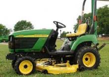 Tracteurs municipaux John Deere 2210