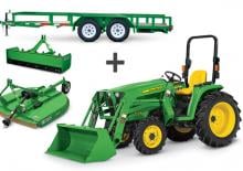 Tracteurs municipaux John Deere 3032E 