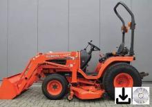 Tracteurs municipaux Kubota B 2710 HDBS