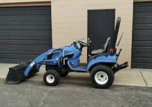 Tracteurs municipaux New Holland Boomer TZ22DA