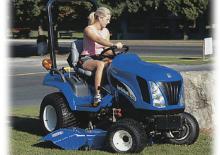 Tracteurs municipaux New Holland Boomer TZ25DA