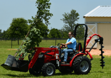 Tracteurs municipaux Mahindra Max 26XL