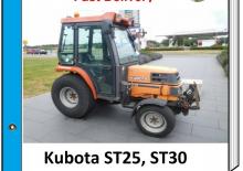 Tracteurs municipaux Kubota ST 30 Bügel