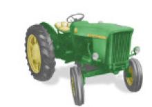 Tracteurs roues arrière John Deere 303