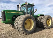 Tracteurs roues arrière John Deere 9520