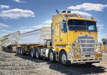 Tracteurs routiers Kenworth K200 2.3M Flat roof MX15 8x4