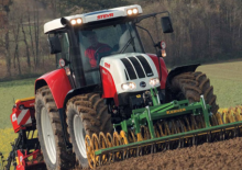 Tracteurs 4WD Steyr CVT 6195 Dual Drive