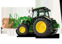 Tracteurs 4WD John Deere 6100 MC