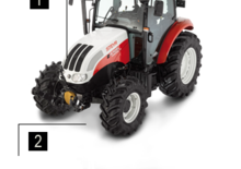 Tracteurs 4WD Steyr 9080 M Profi