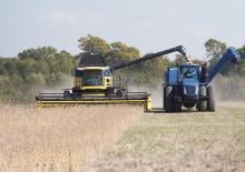Moissonneuse-batteuses à barres de coupe New Holland 720CG 30FT