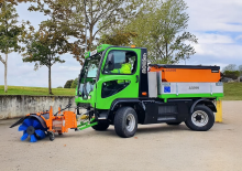 Véhicules communaux multi-usages à diesel diesel Ladog E 1400